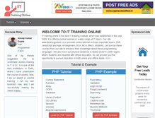 Tablet Screenshot of ittrainingonline.co.in